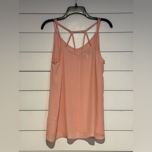 Pale Pink Strappy Tank - Picture 2 of 3